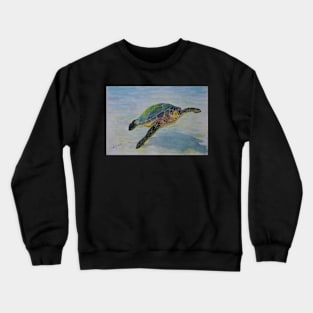 Green Sea Turtle Crewneck Sweatshirt